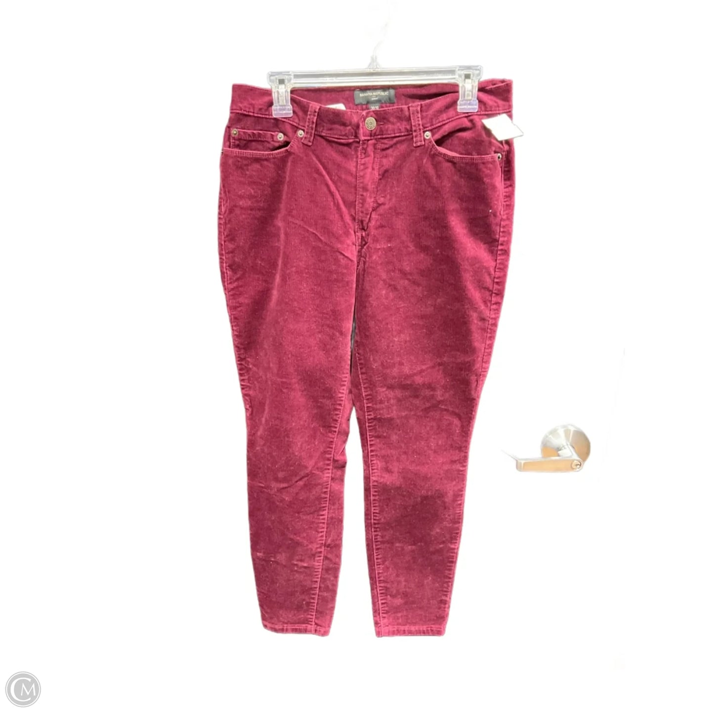 Pants Corduroy By Banana Republic In Red, Size: 10