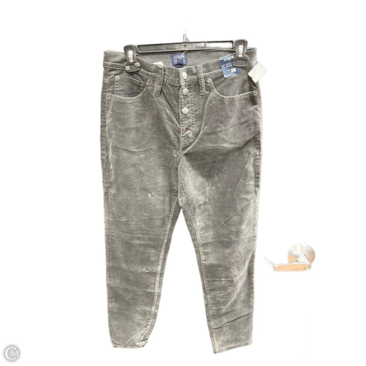 Pants Corduroy By J. Crew In Grey, Size: 8