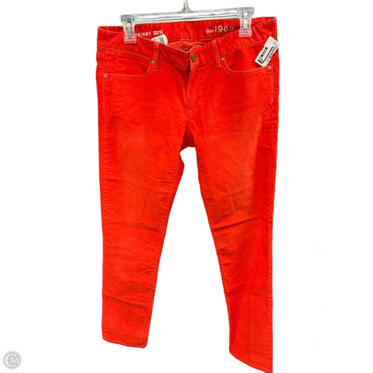 Pants Corduroy By Gap In Red, Size: 10