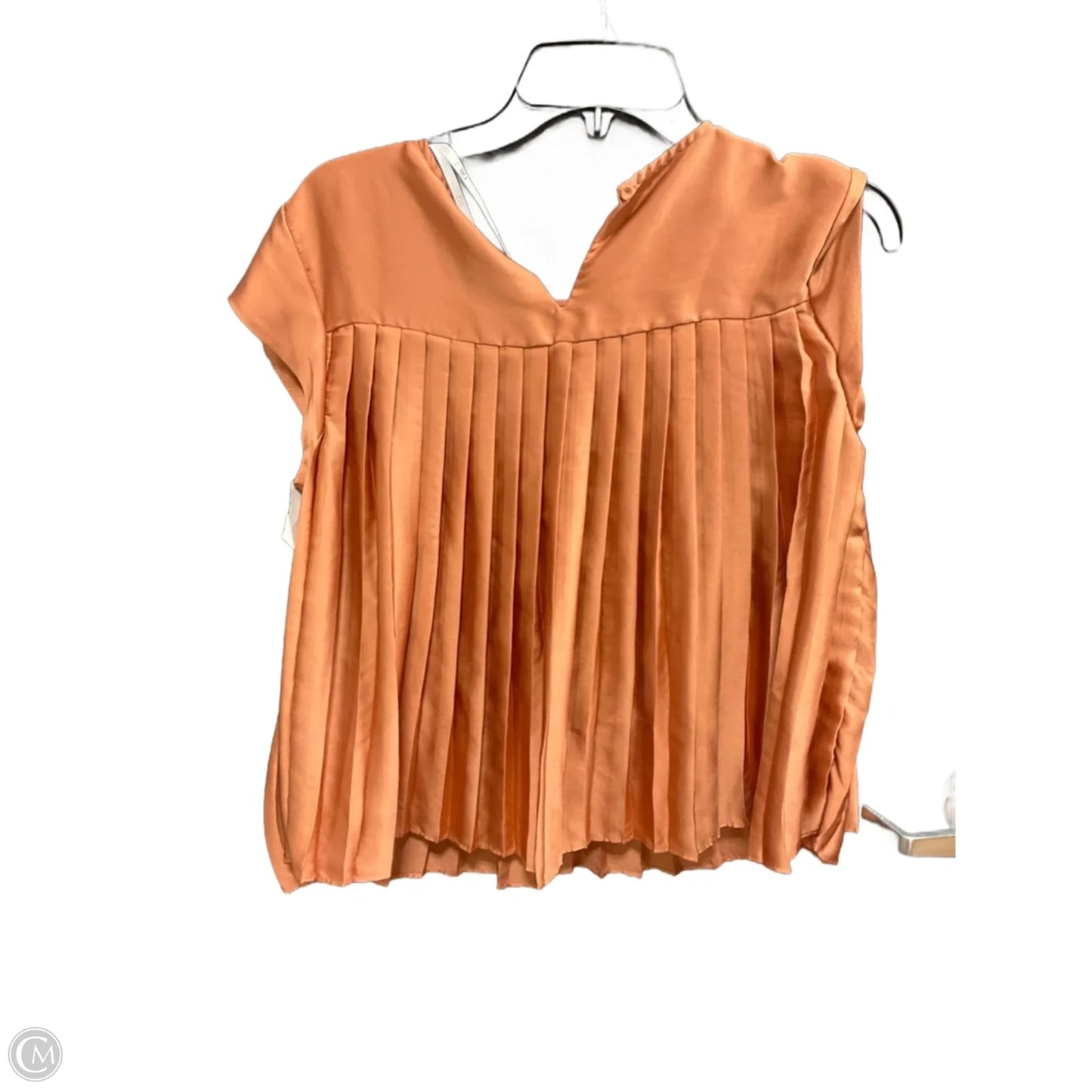 Top Short Sleeve By Dr2 In Gold, Size: S