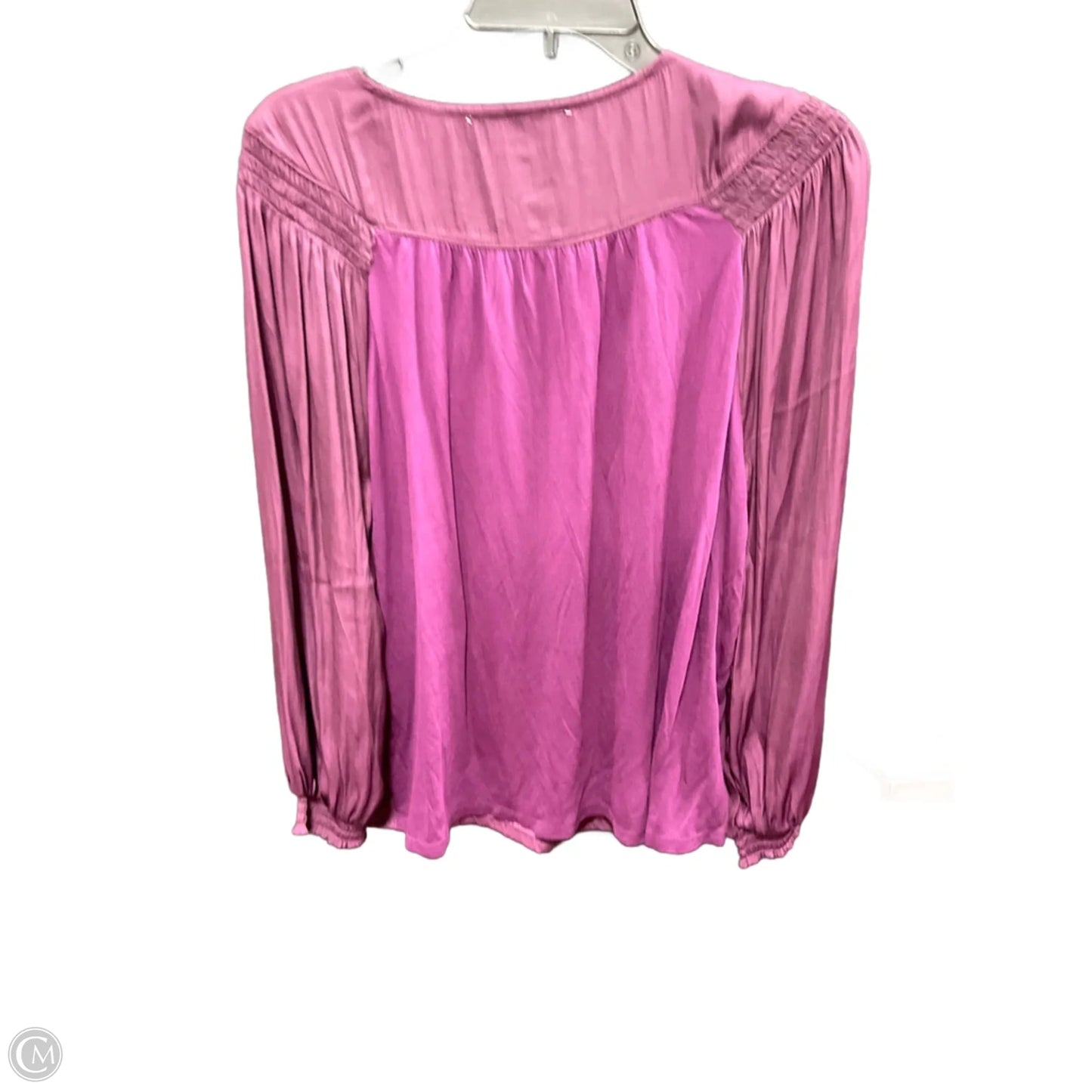 Top Long Sleeve By Loft In Purple, Size: Lp