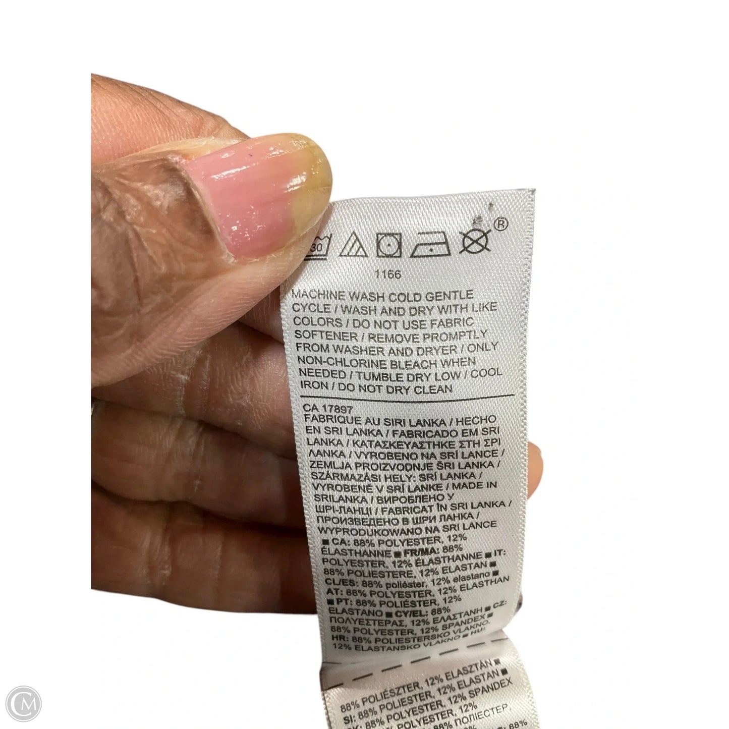 Athletic Top Long Sleeve Hoodie By Athleta In Brown, Size: 1x