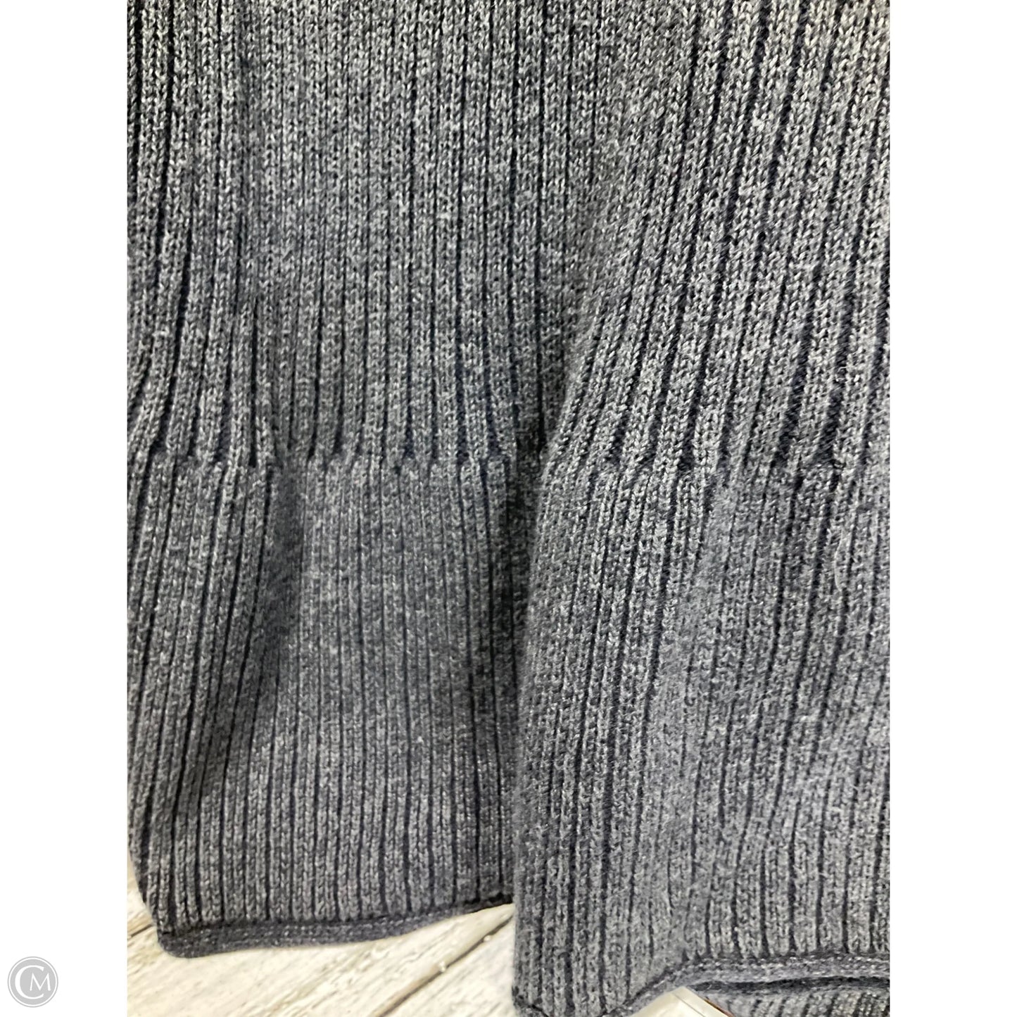 Cardigan By Eddie Bauer In Grey, Size: L