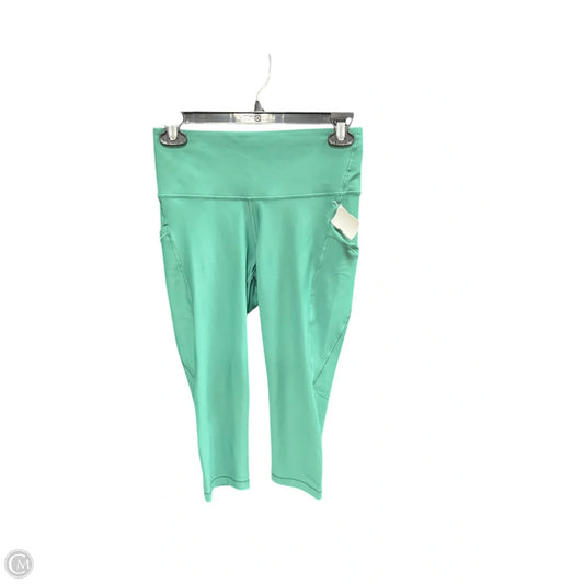 Athletic Capris By Athleta In Green, Size: S