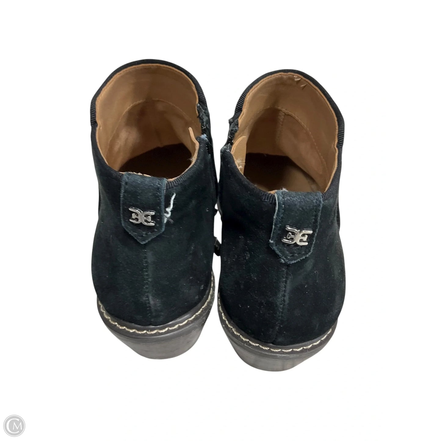 Boots Ankle Heels By Sam Edelman In Black, Size: 6