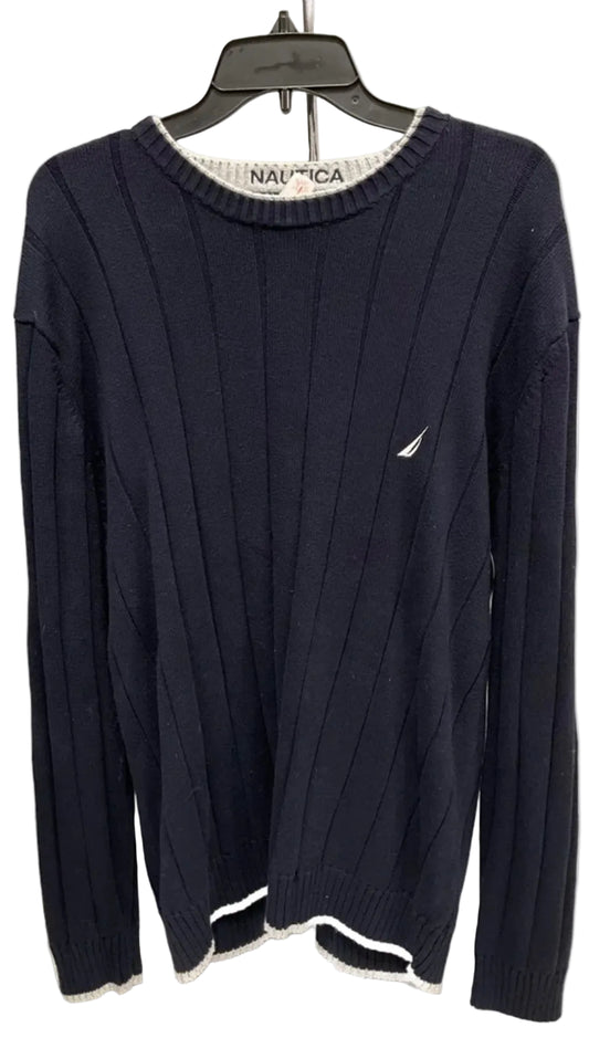 Sweater By Nautica In Navy, Size: Xxl