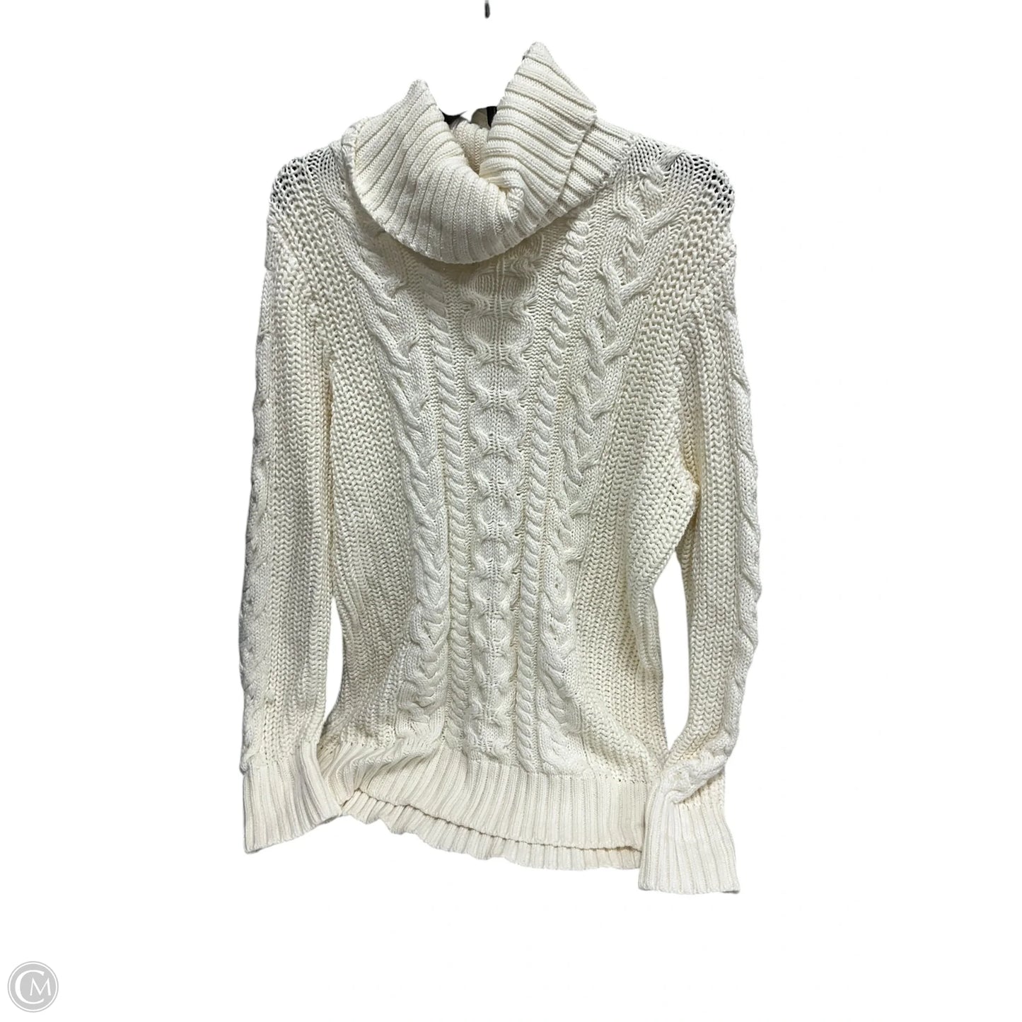 Sweater By Gap In Cream, Size: Xl