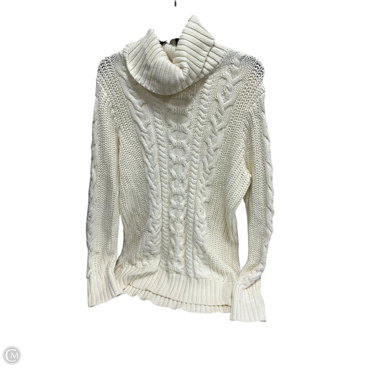 Sweater By Gap In Cream, Size: Xl