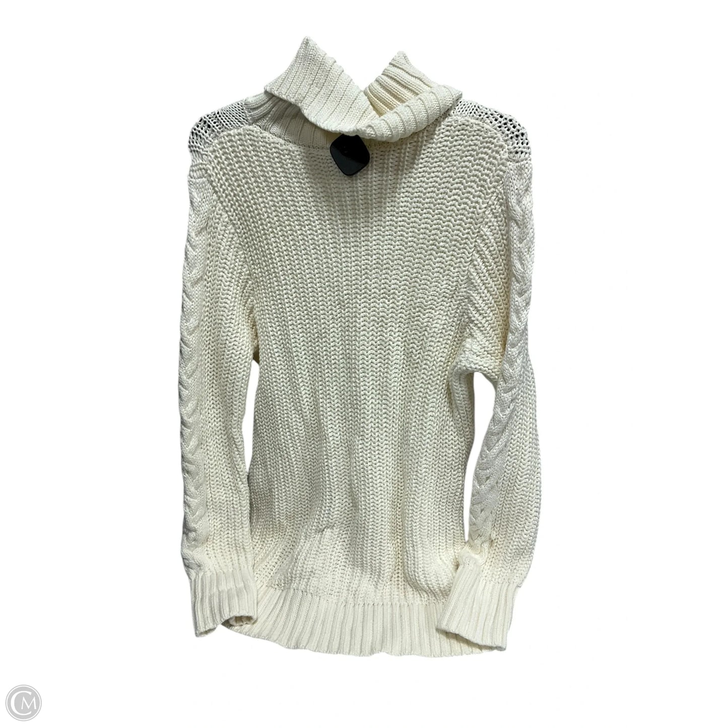 Sweater By Gap In Cream, Size: Xl