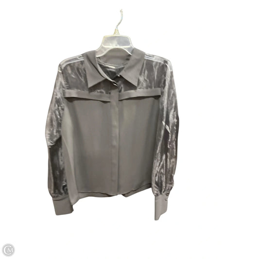 Top Long Sleeve By Dkny In Black, Size: L