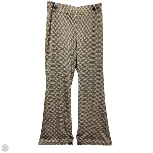 Pants Dress By Anne Klein In Black & Brown, Size: M