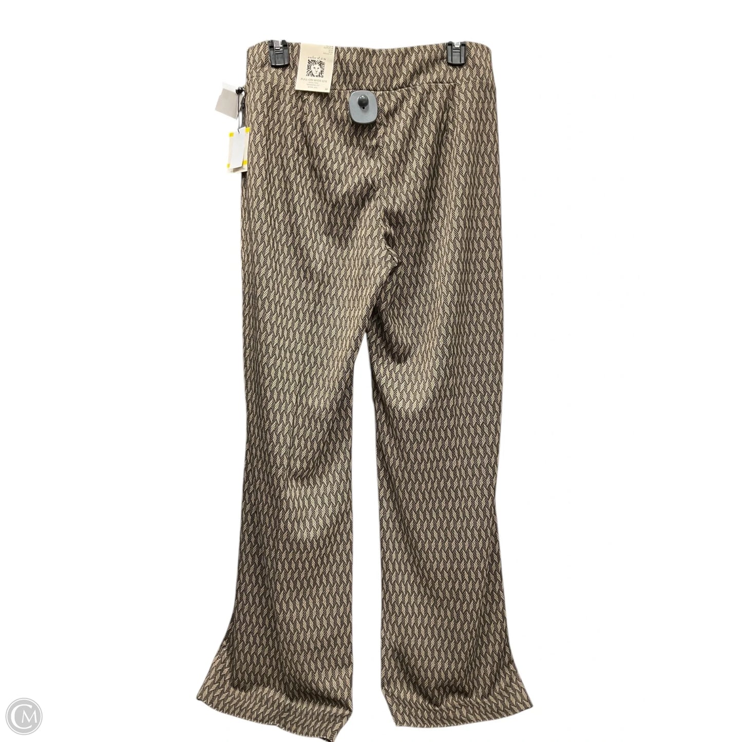 Pants Dress By Anne Klein In Black & Brown, Size: M