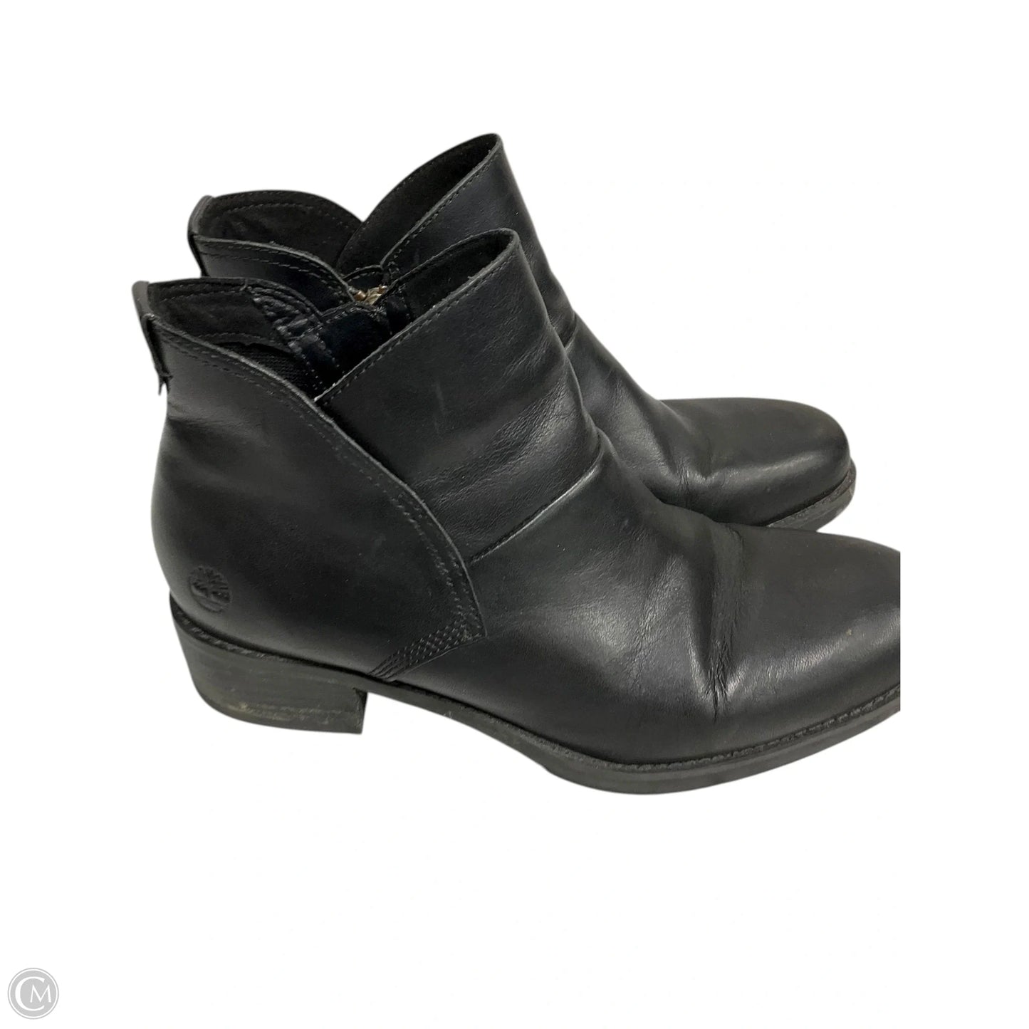 Boots Ankle Flats By Timberland In Black, Size: 8.5