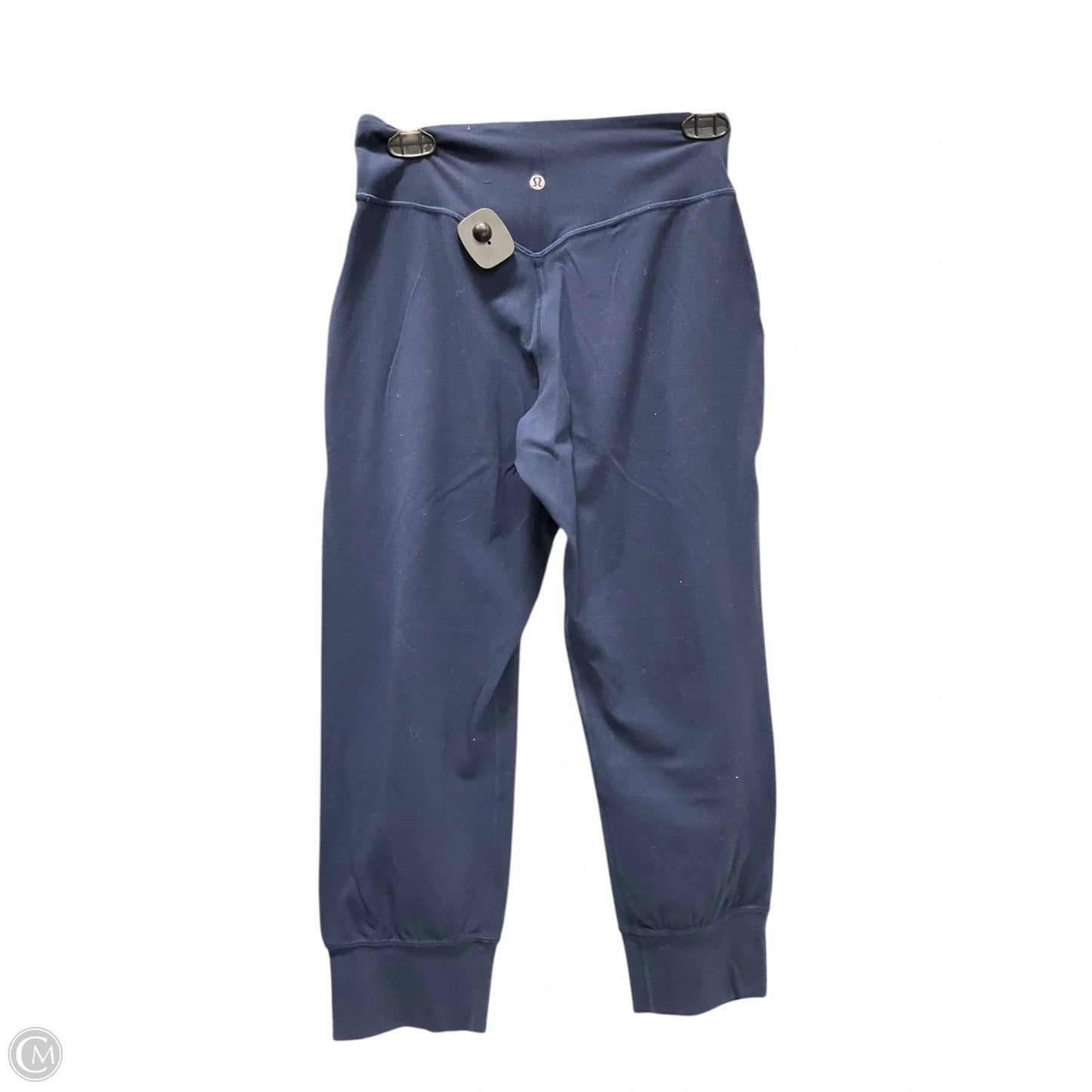 Athletic Capris By Lululemon In Navy, Size: 6