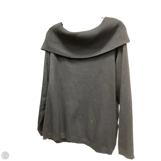 Top Long Sleeve By Chicos In Black, Size: Xl