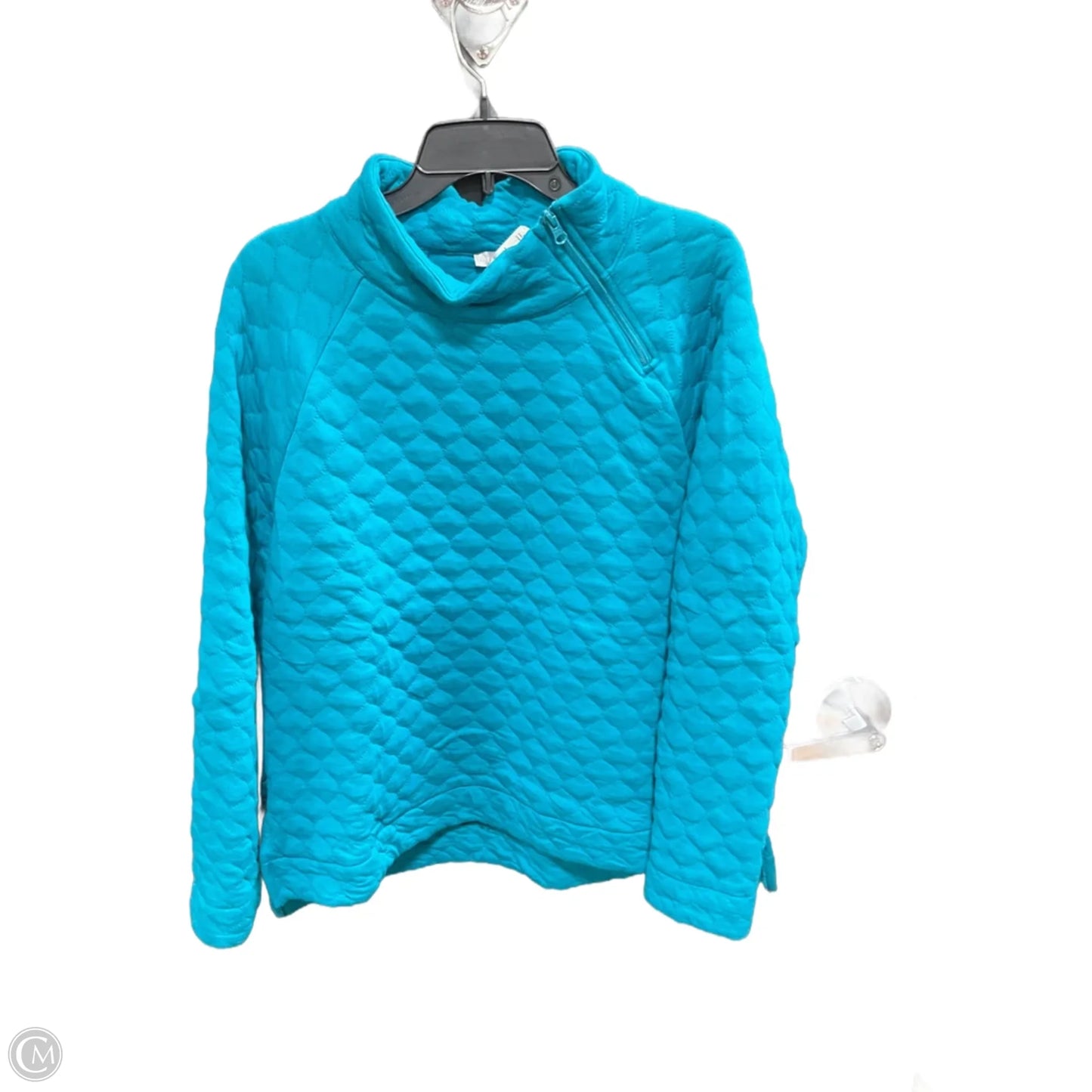 Top Long Sleeve By Talbots In Blue, Size: Xl