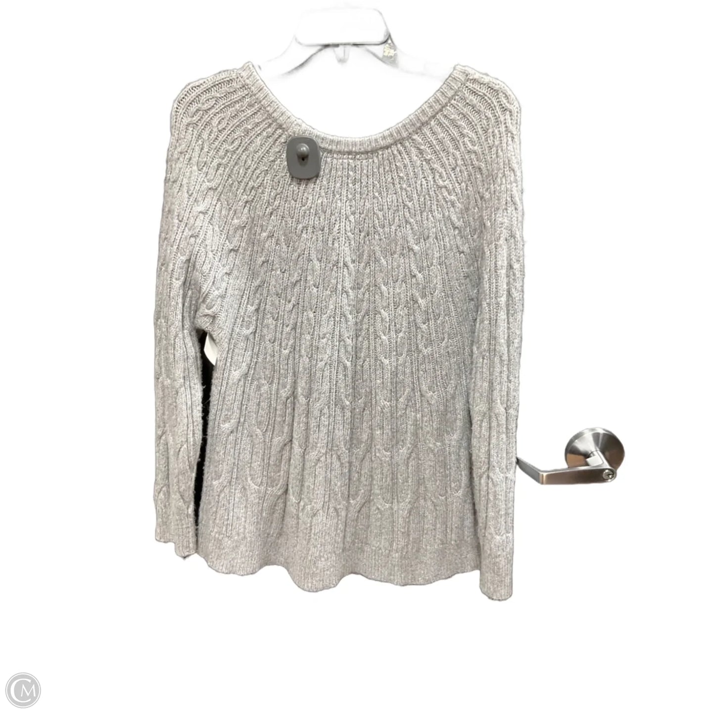 Sweater By Lane Bryant In Grey, Size: 2x