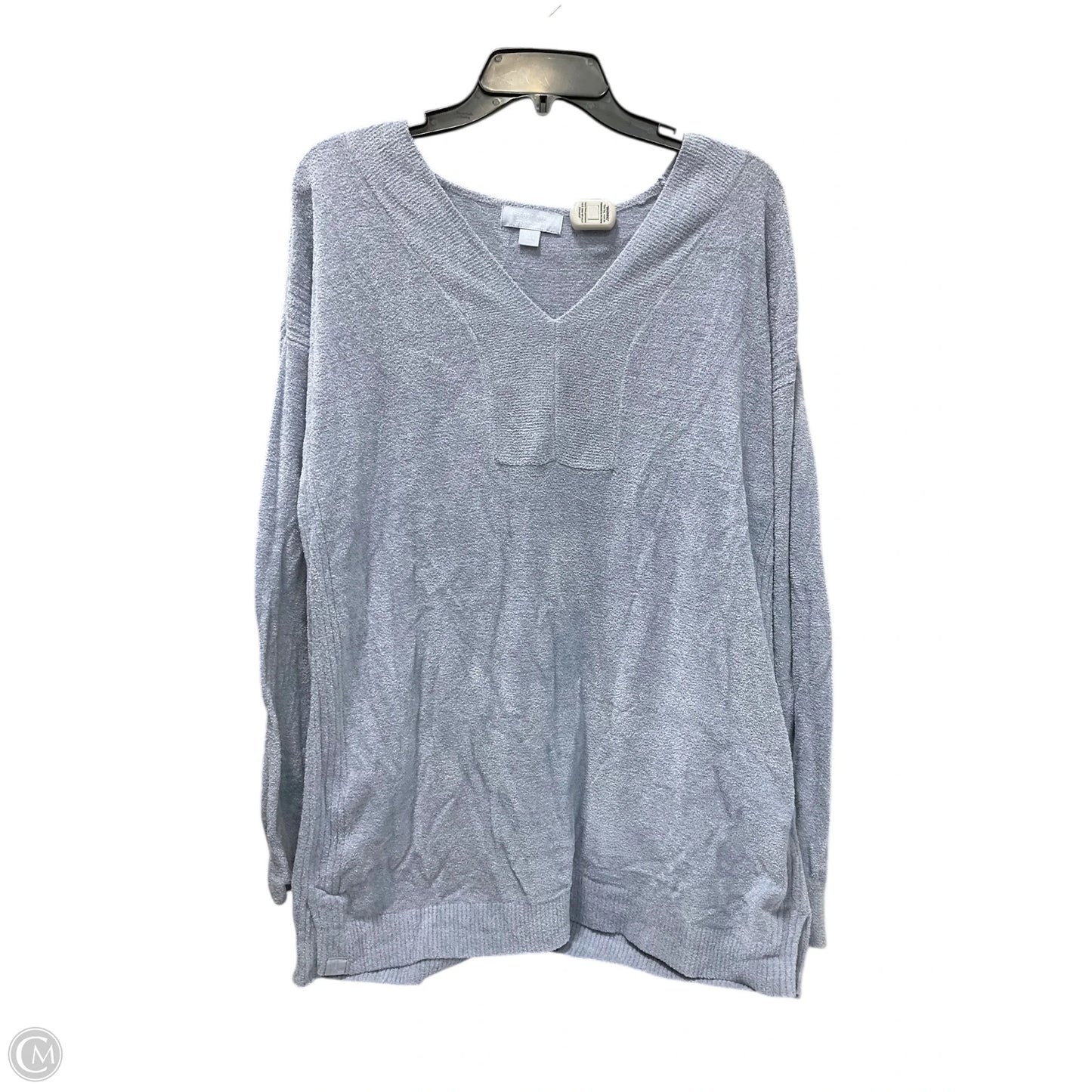 Top Long Sleeve By Barefoot Dreams In Blue, Size: L