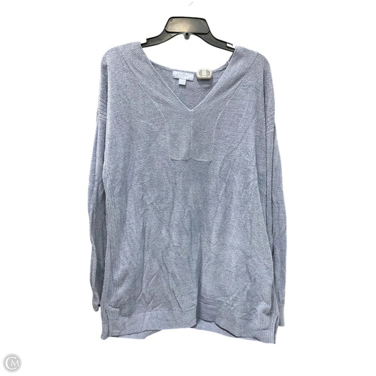 Top Long Sleeve By Barefoot Dreams In Blue, Size: L
