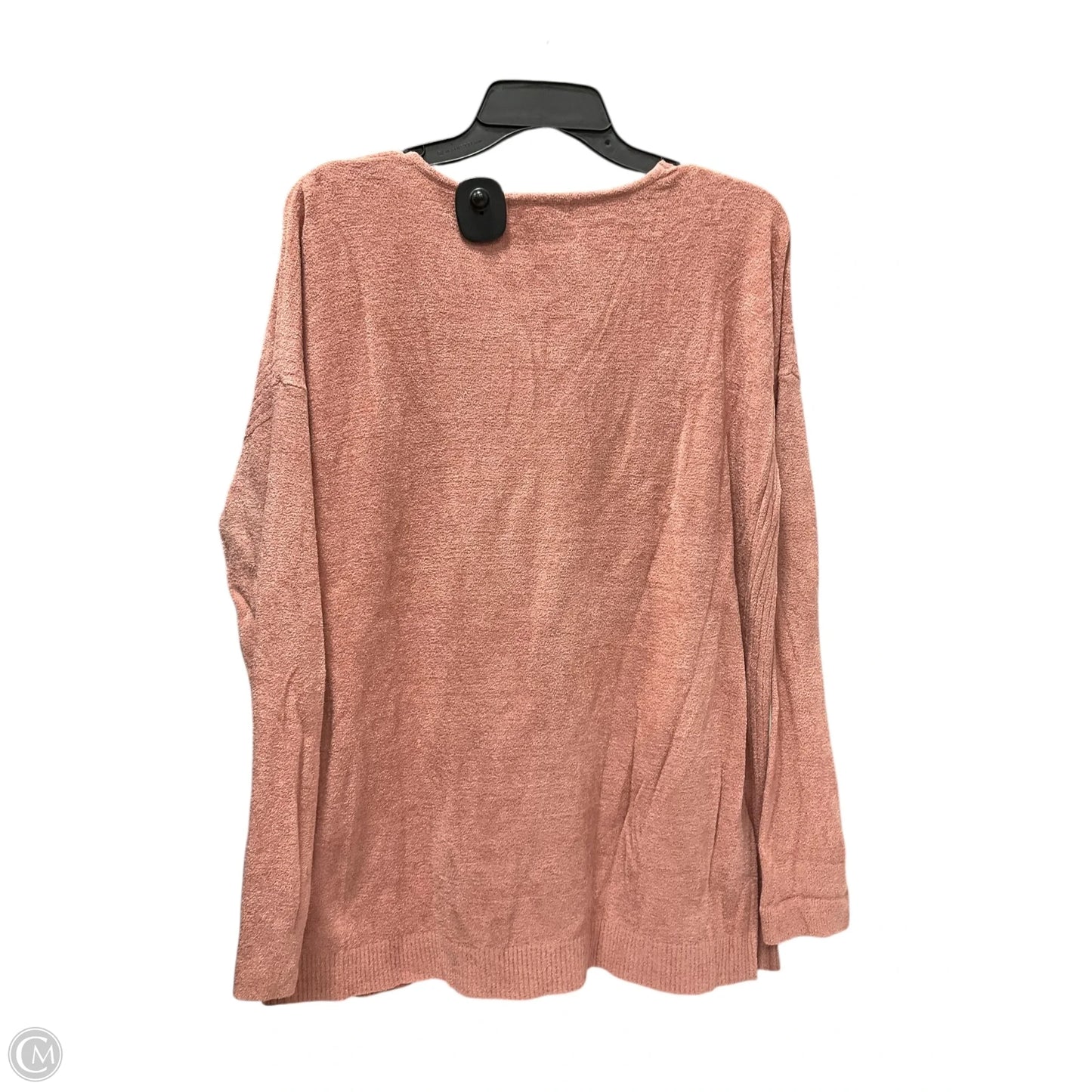 Top Long Sleeve By Barefoot Dreams In Pink, Size: Xl