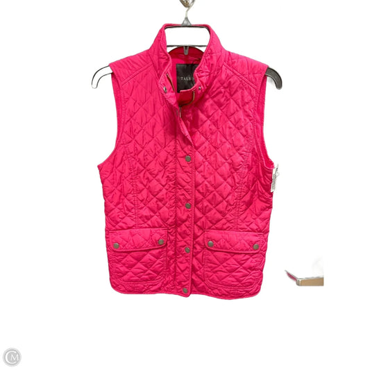 Vest Puffer & Quilted By Talbots In Pink, Size: Xs