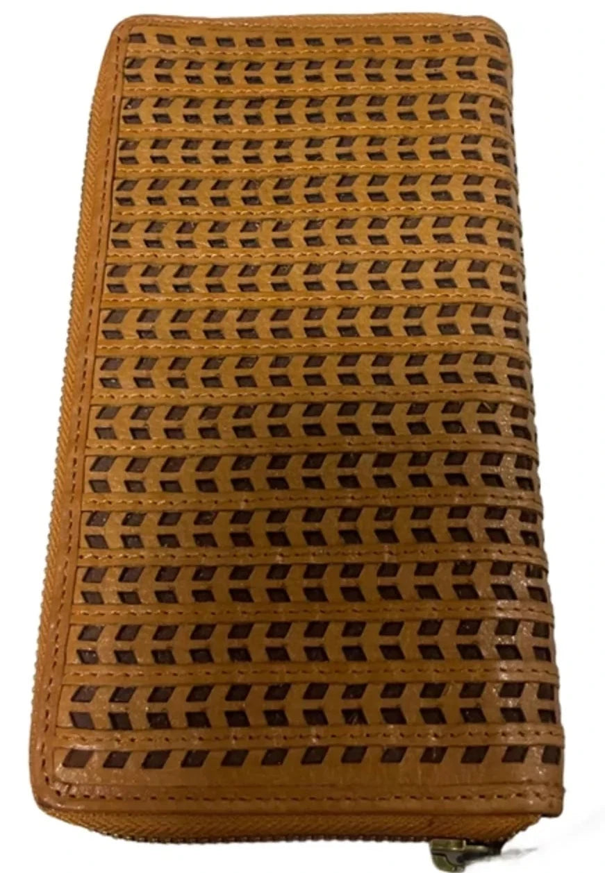 Wallet Leather By Cme, Size: Large