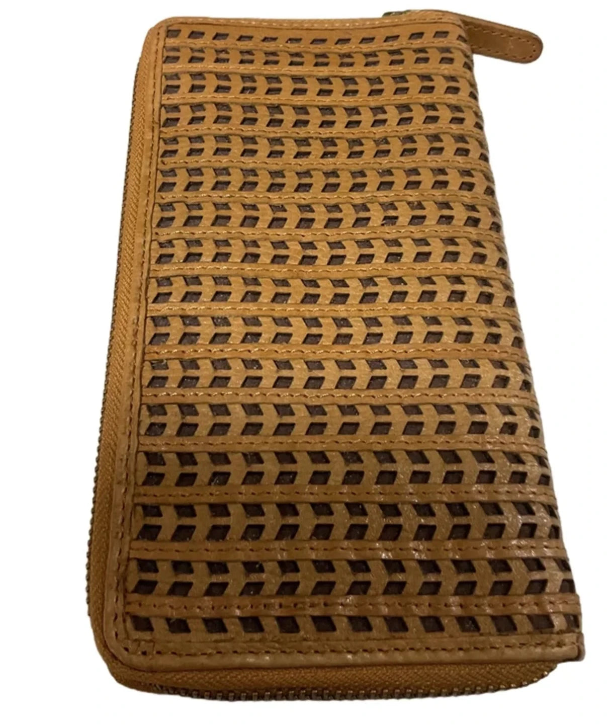 Wallet Leather By Cme, Size: Large