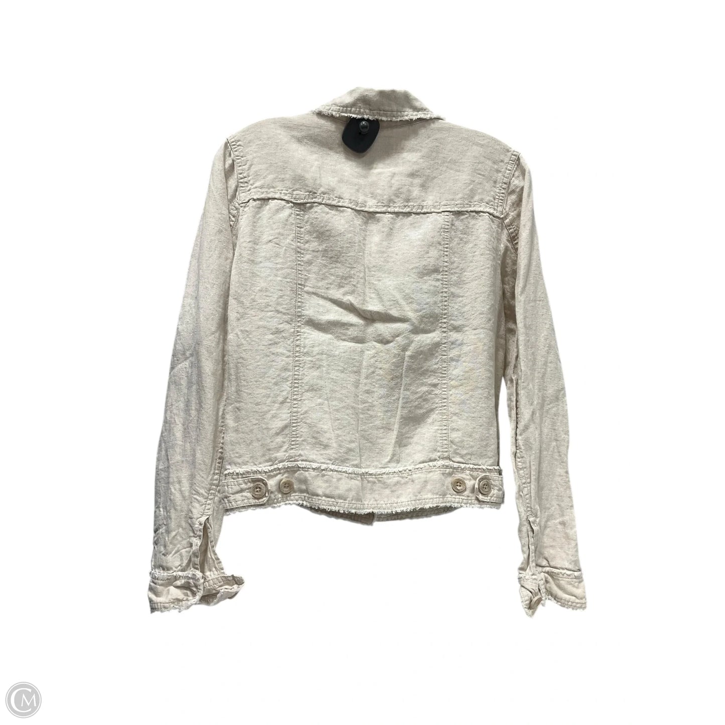 Blouse Long Sleeve By Tommy Bahama In Beige, Size: M