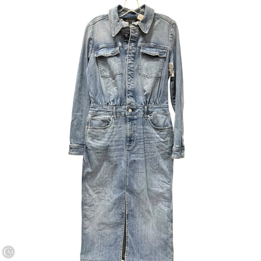 Dress Casual Short By White House Black Market In Blue Denim, Size: 6