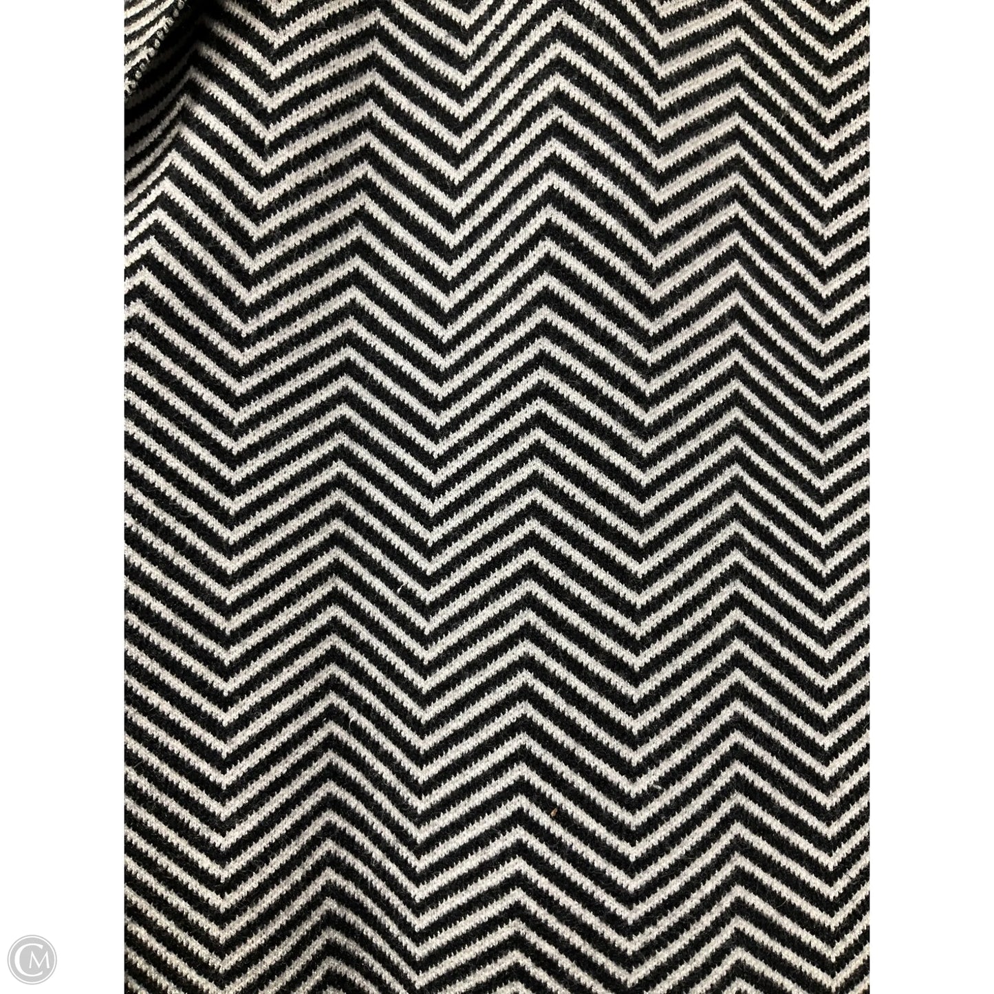 Cardigan By Nine West In Black & White, Size: Xl