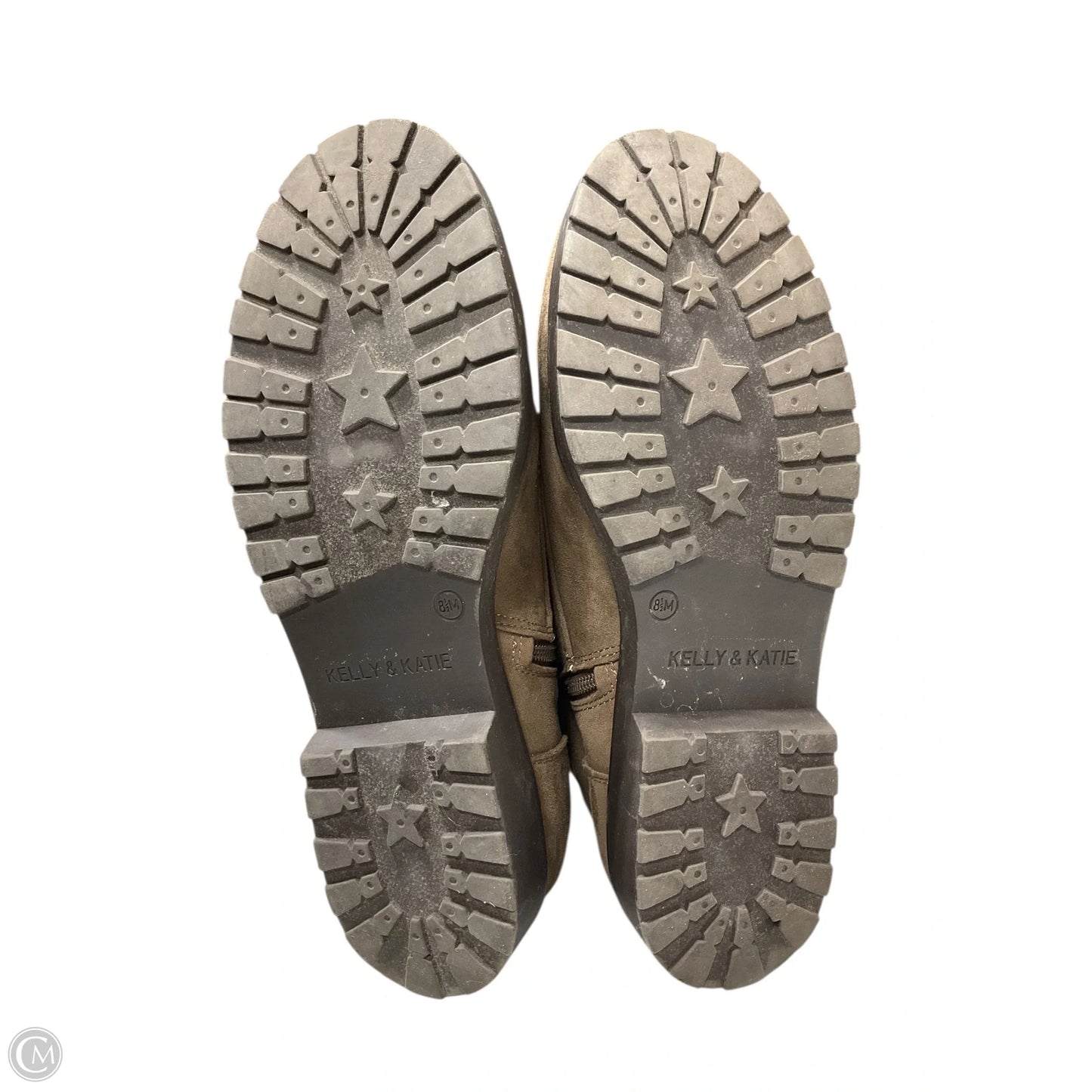 Boots Ankle Flats By Kelly And Katie In Brown, Size: 8.5