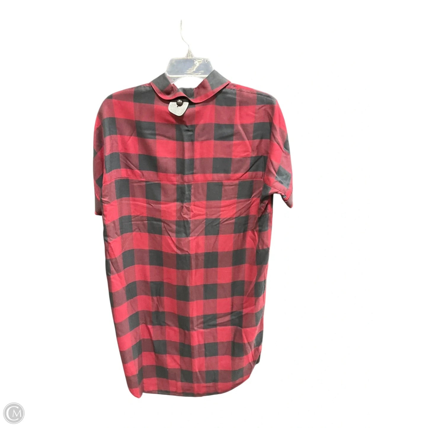 Dress Casual Short By Madewell In Black & Red, Size: Xs