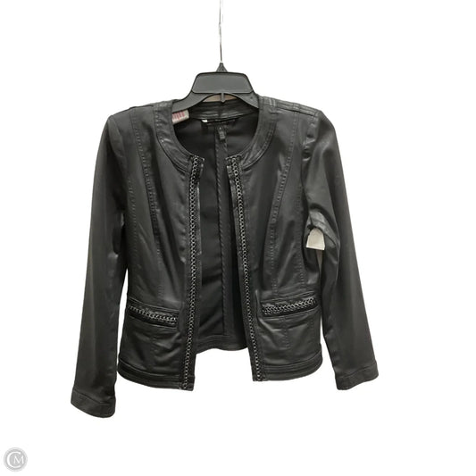 Jacket Denim By White House Black Market In Black Denim, Size: S