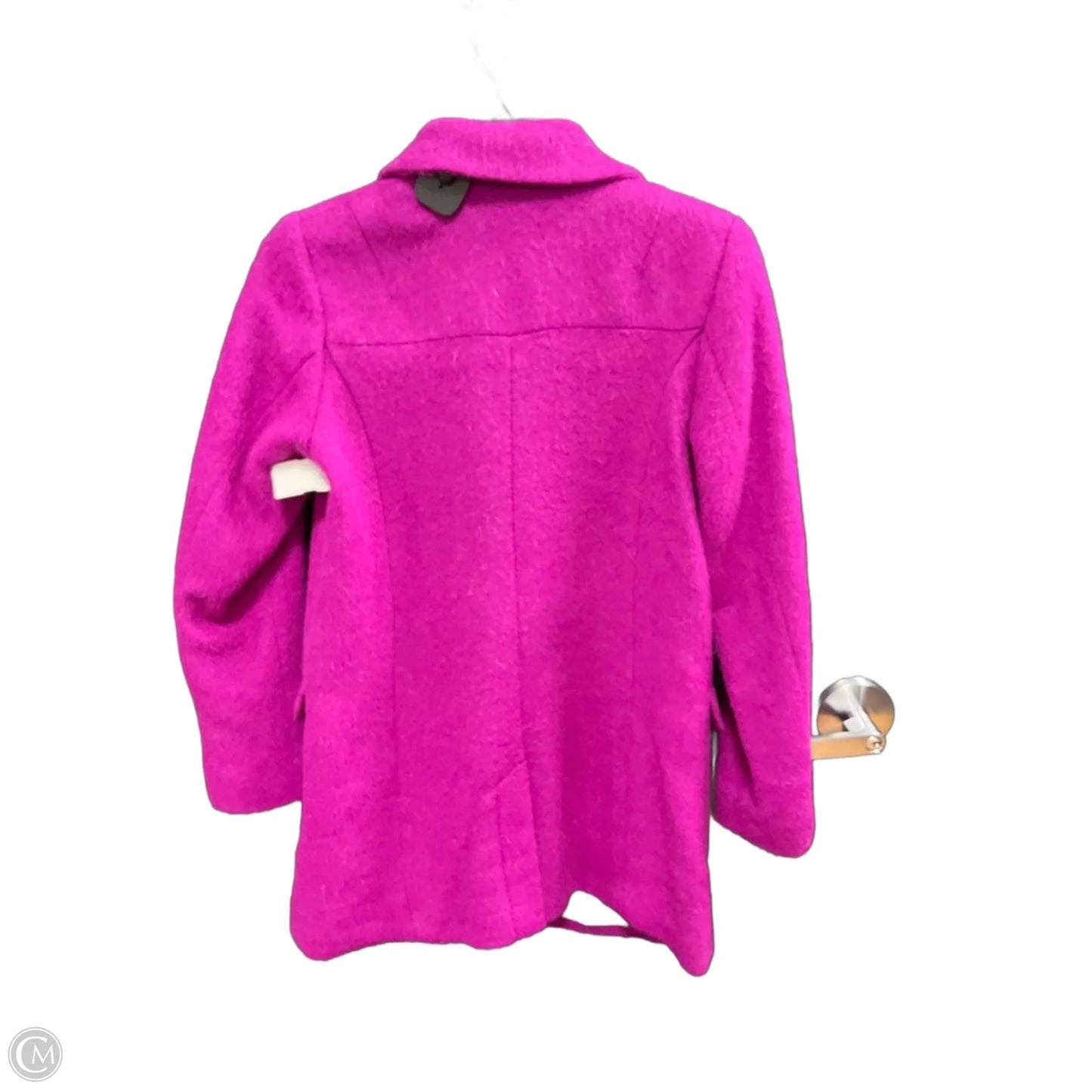 Coat Trench Coat By H&m In Purple, Size: S