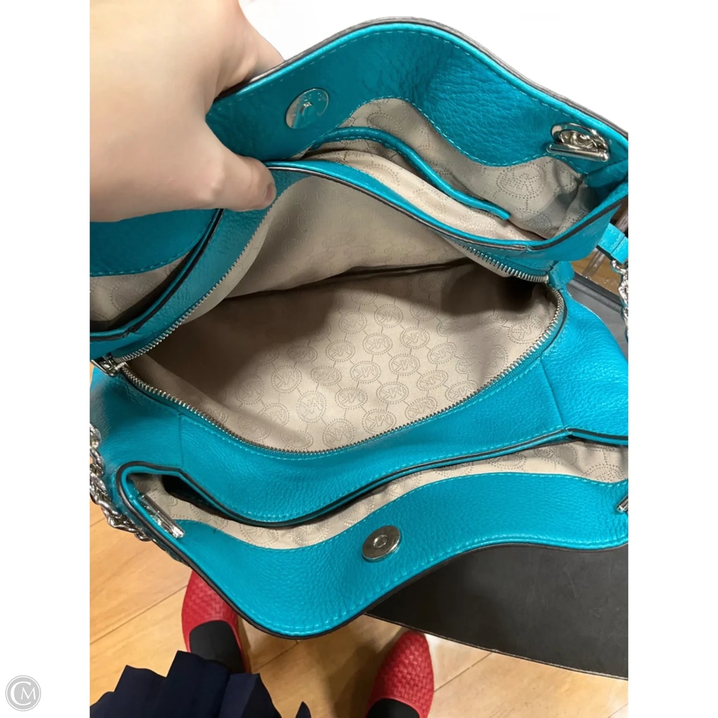 Handbag Designer By Michael Kors, Size: Large