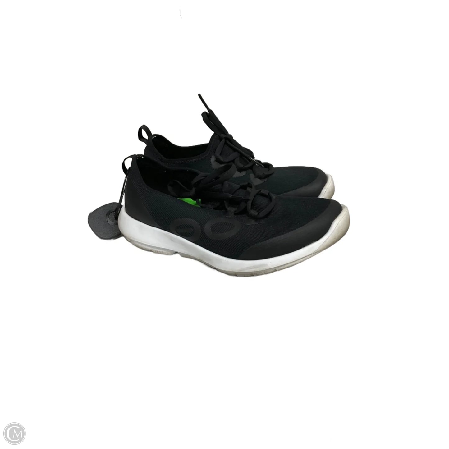 Shoes Athletic By Oofos In Black, Size: 8.5