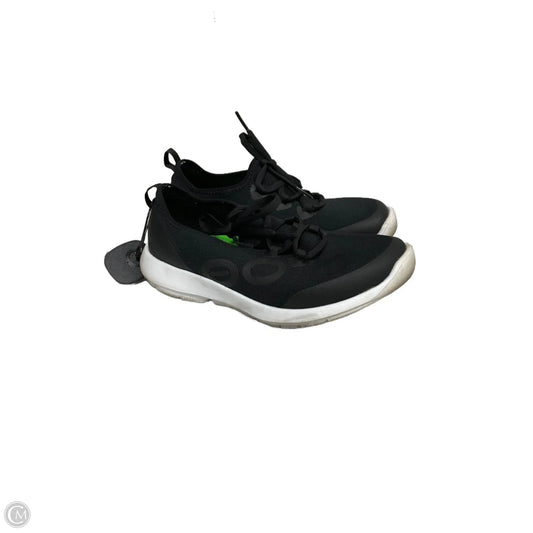Shoes Athletic By Oofos In Black, Size: 8.5