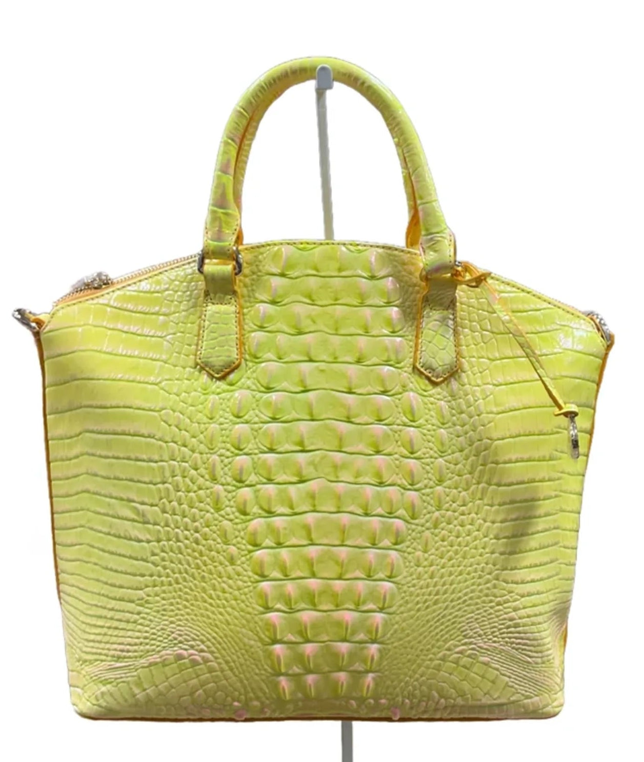 Handbag Designer By Brahmin, Size: Large