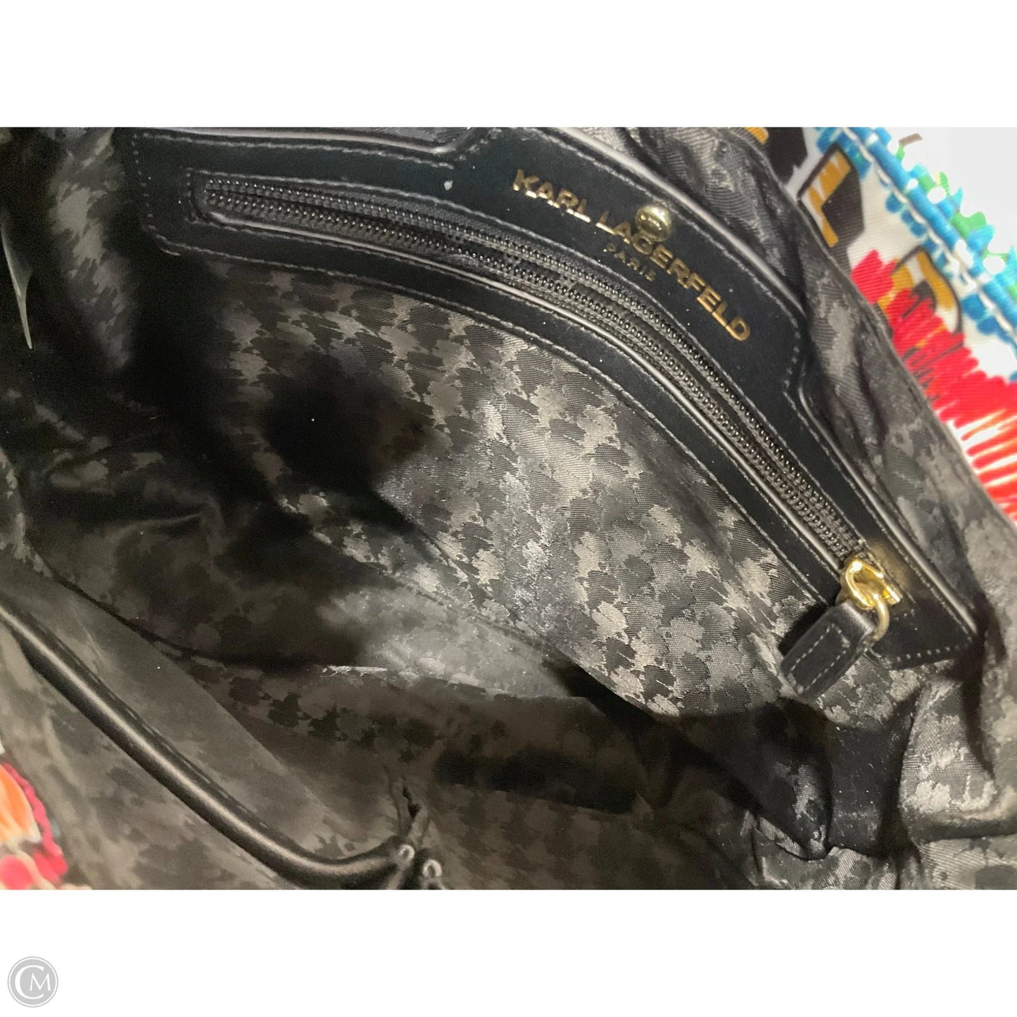 Crossbody Designer By Karl Lagerfeld, Size: Medium