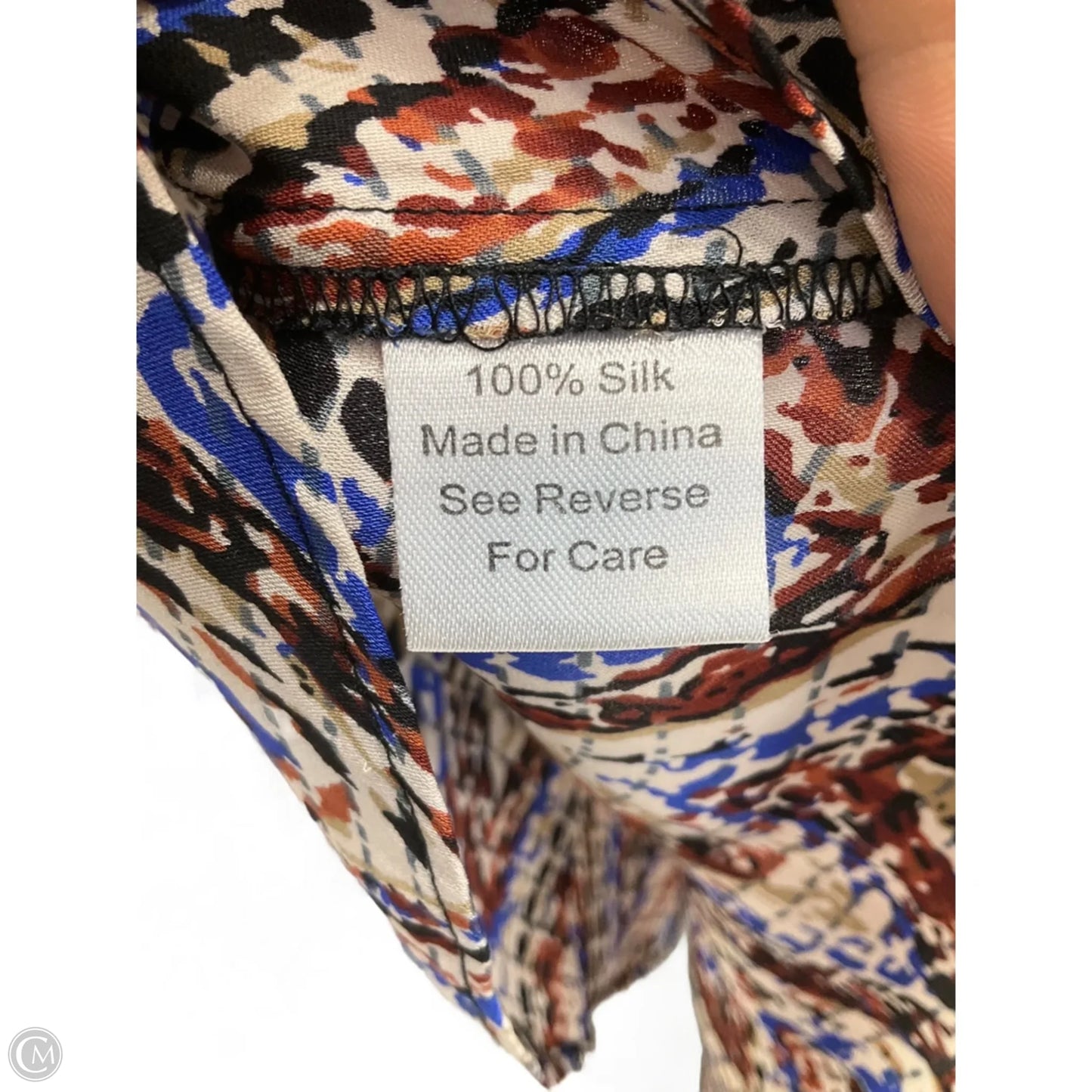 Top Long Sleeve By Joie In Navy, Size: S