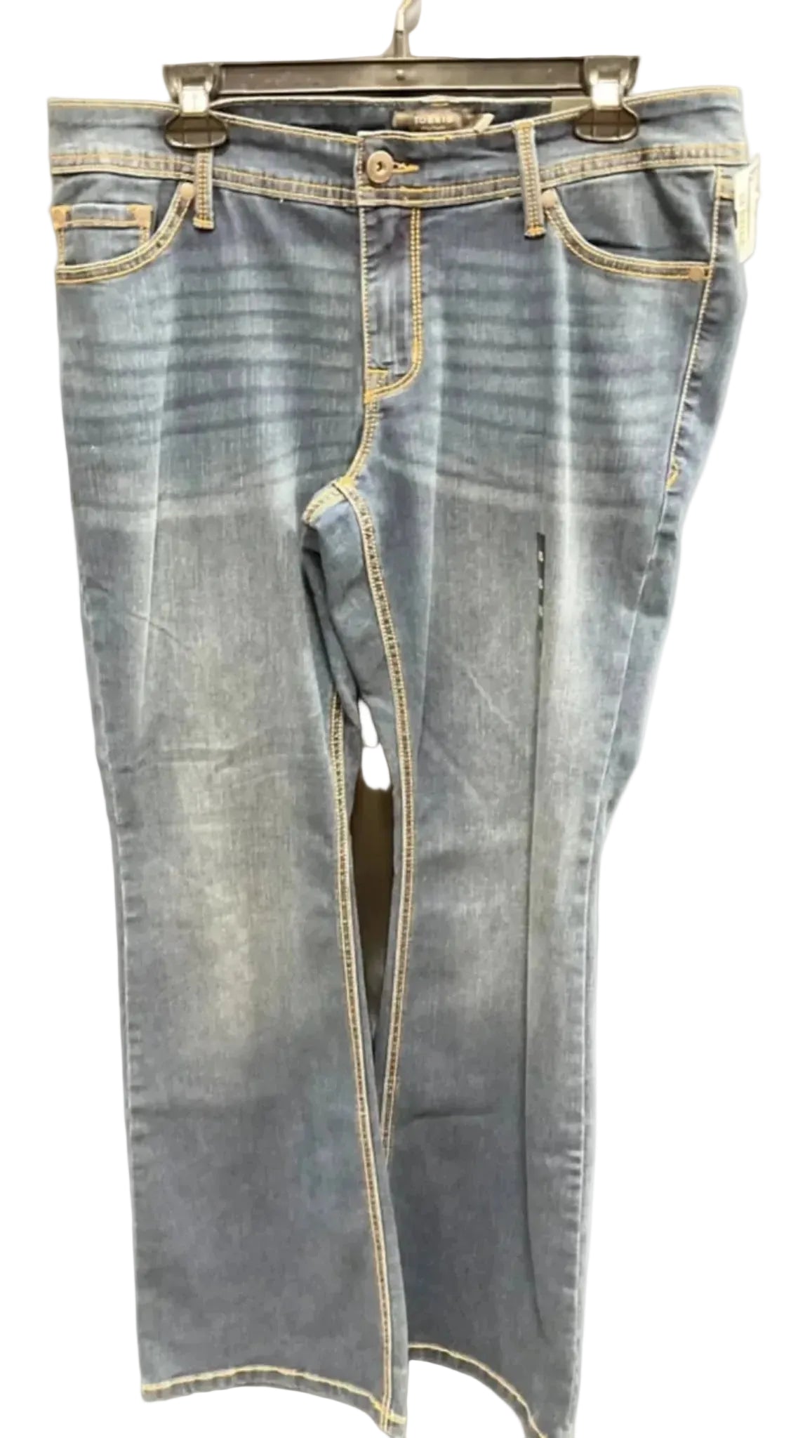 Jeans Boot Cut By Torrid In Blue Denim, Size: 12