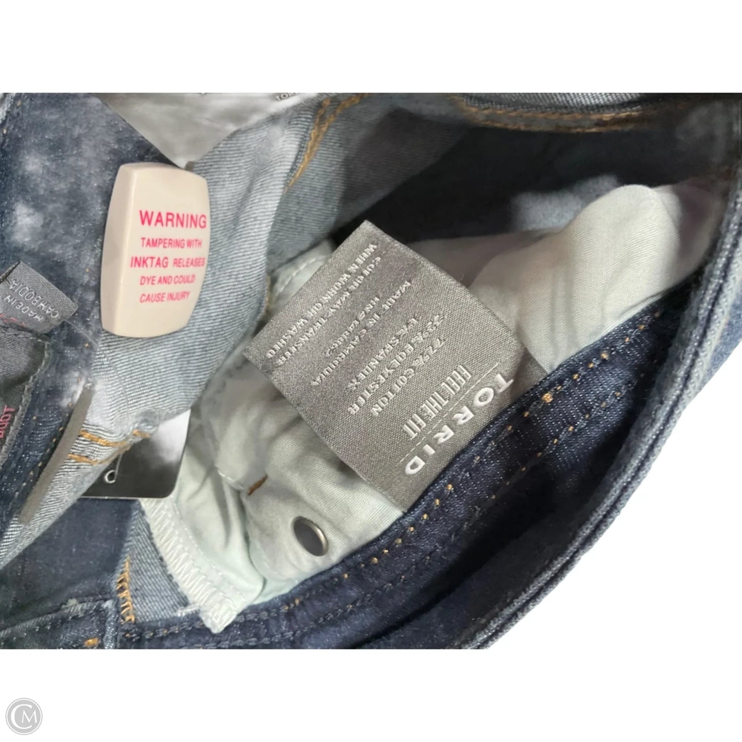 Jeans Boot Cut By Torrid In Blue Denim, Size: 12