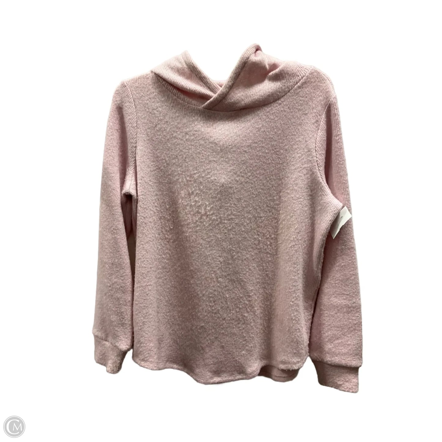 Top Long Sleeve By Loft In Pink, Size: M