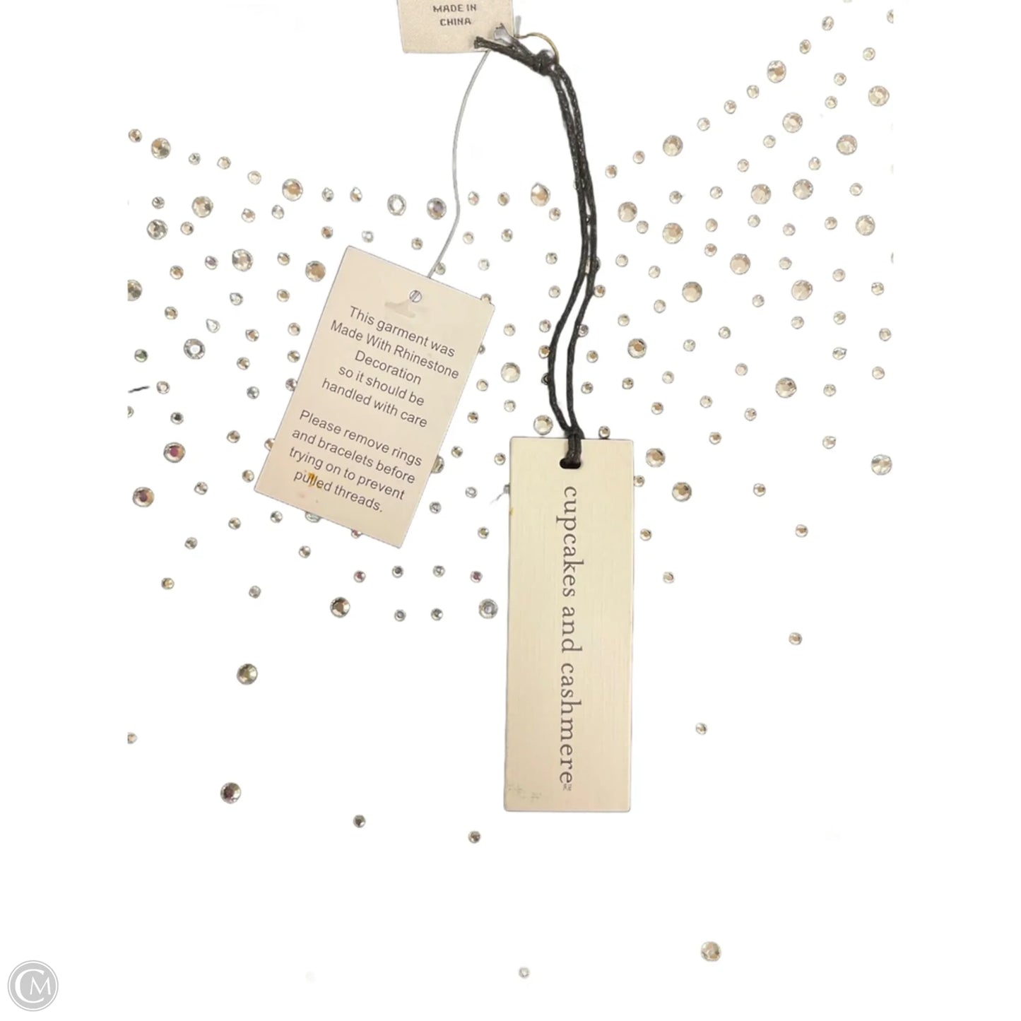 Top Long Sleeve By Cupcakes And Cashmere In Black, Size: L