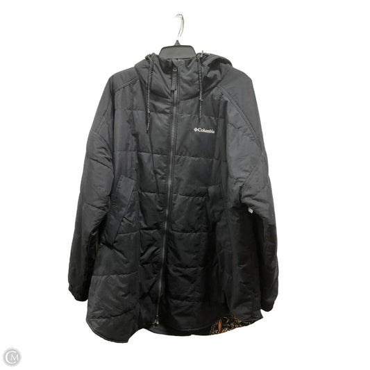Jacket Puffer & Quilted By Columbia In Black, Size: 2x