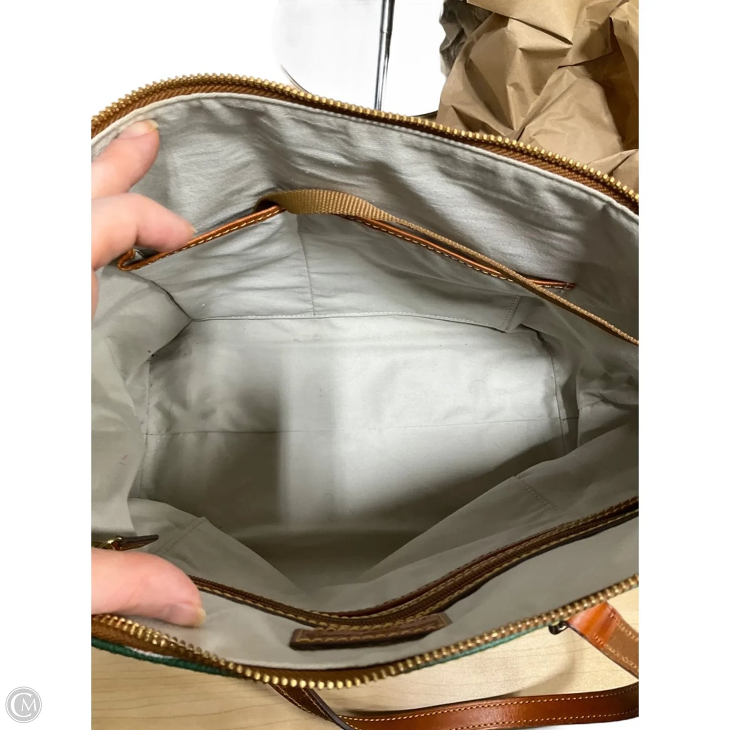 Handbag Designer By Dooney And Bourke, Size: Large