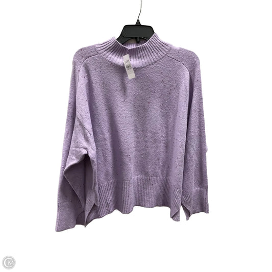 Top Long Sleeve By Loft In Purple, Size: S