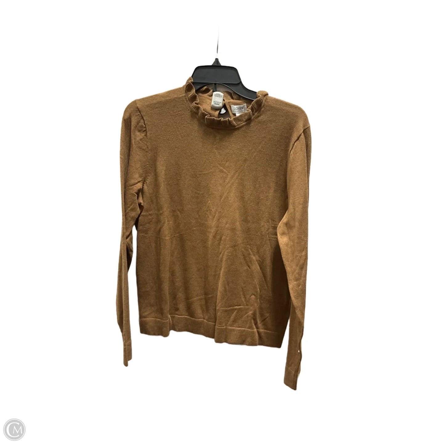 Top Long Sleeve By J. Crew In Tan, Size: M