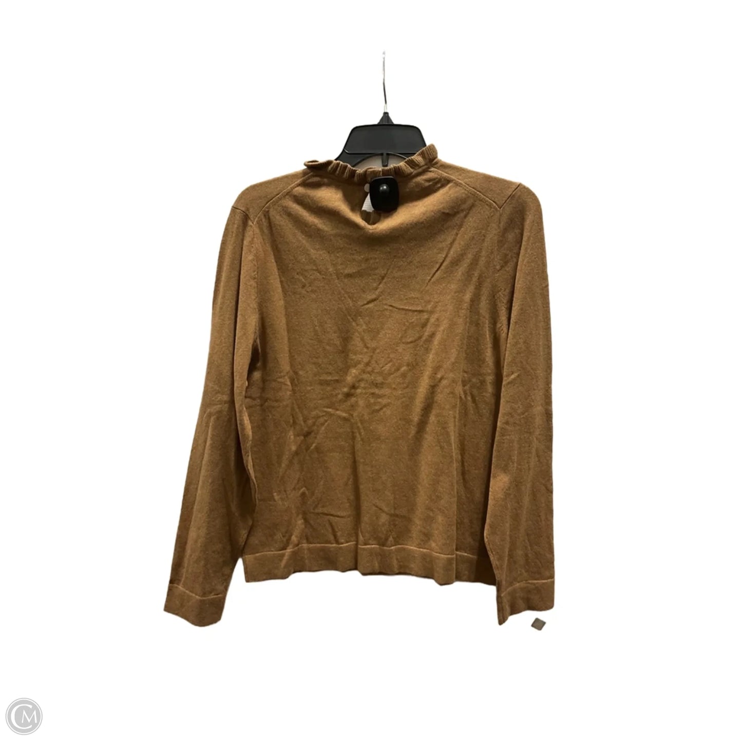 Top Long Sleeve By J. Crew In Tan, Size: M