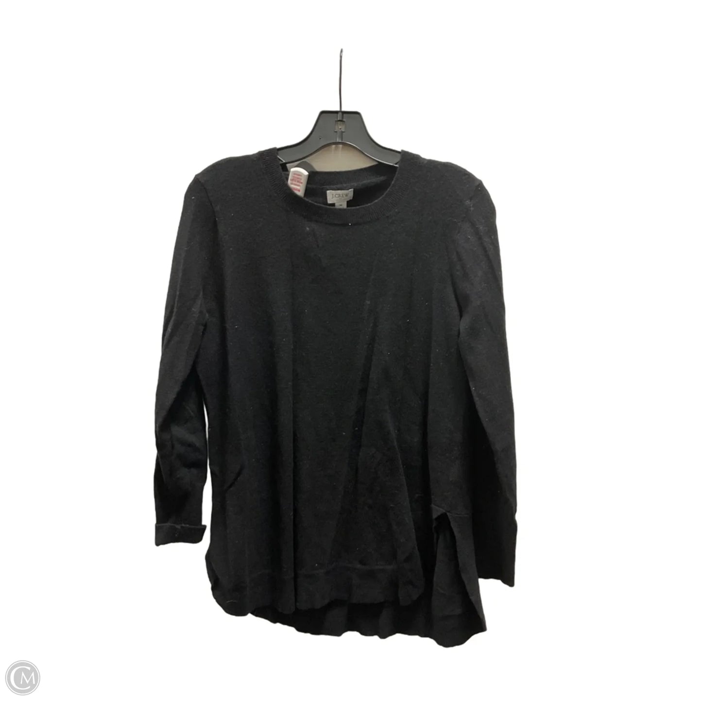 Top Long Sleeve By J. Crew In Black, Size: M